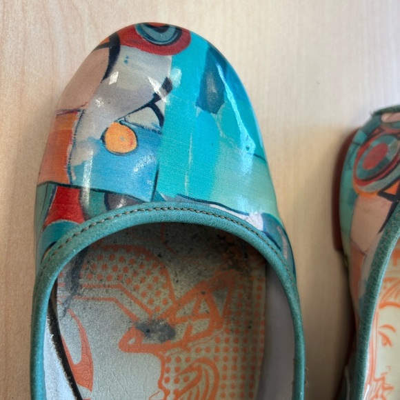 The Art Company size 9.5 (40) used condition funky flats - Picture 3 of 9